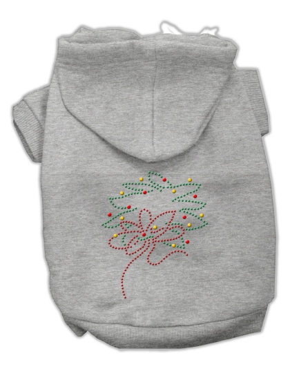 Christmas Wreath Hoodie Grey L