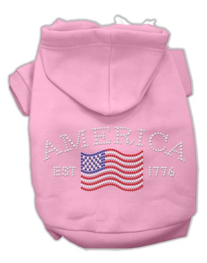 Classic American Hoodies Pink L