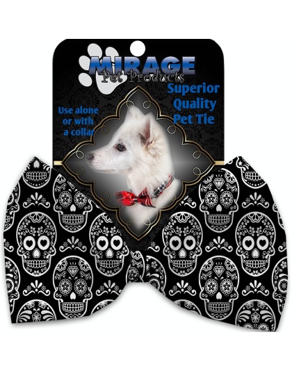 Classic Sugar Skulls Pet Bow Tie