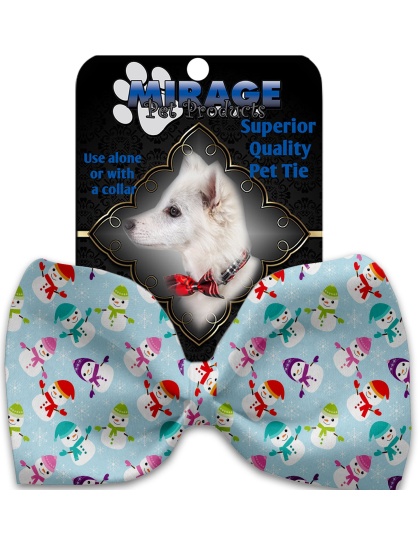 Colorful Frosty Pet Bow Tie