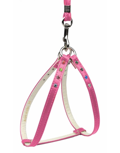 Confetti Step In Harness Pink 10