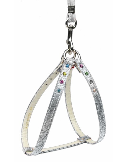 Confetti Step In Harness Silver 10