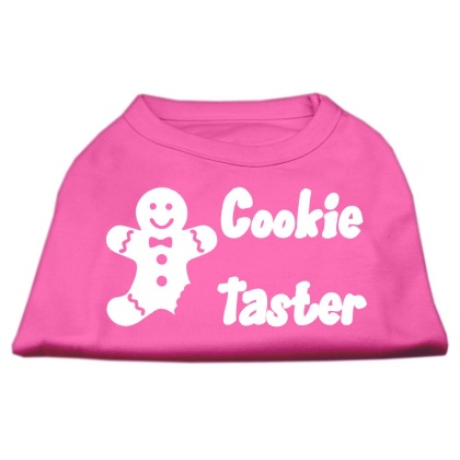 Cookie Taster Screen Print Shirts Bright Pink Lg