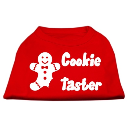 Cookie Taster Screen Print Shirts Red Lg