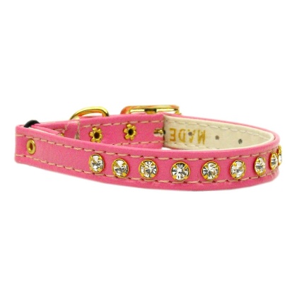 Crystal Cat Safety w/ Band Collar Pink 10