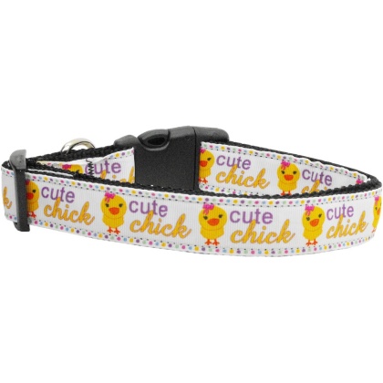 Cute Chick Nylon Cat Collar