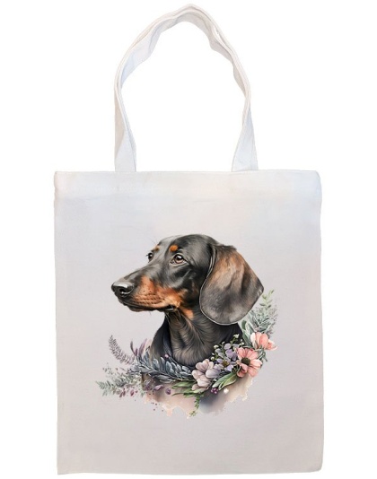 Dachshund Canvas Tote Bag Style3