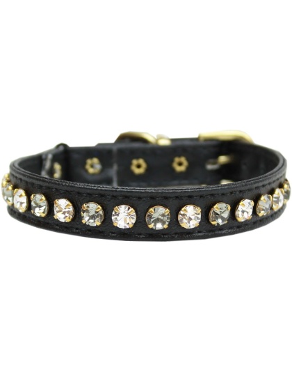 Deluxe Cat Collar Black Size 10