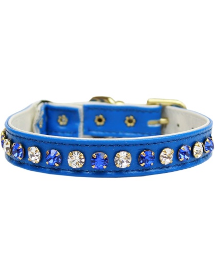 Deluxe Cat Collar Blue Size 10