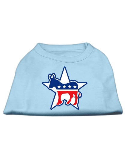 Democrat Screen Print Shirts Baby Blue L