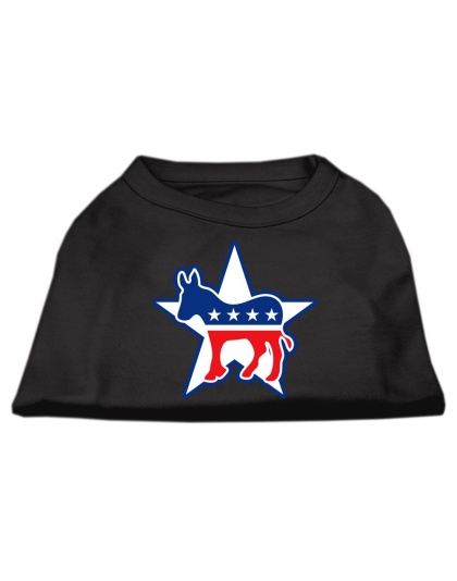 Democrat Screen Print Shirts Black L