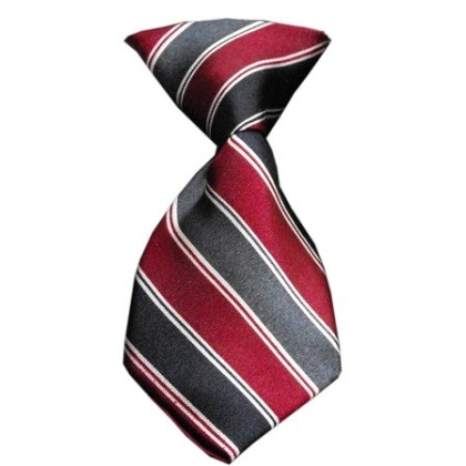 Dog Neck Tie Striped Classic