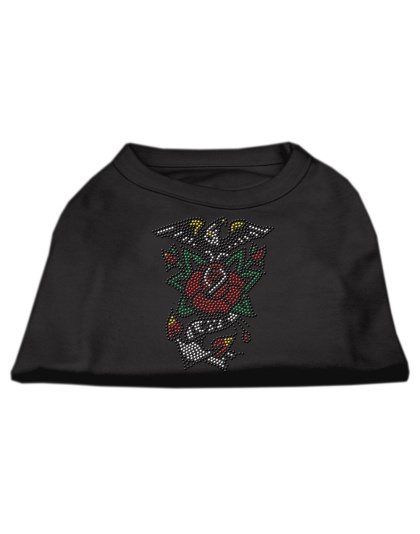 Eagle Rose Nailhead Shirts Black L