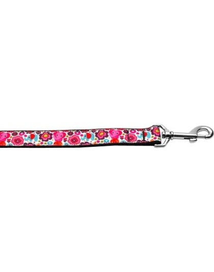 Elephant Elefun Nylon Ribbon Collars 1 wide 4ft Leash