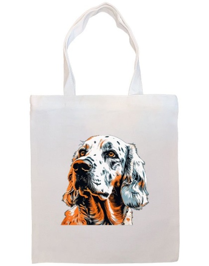 English Setter Canvas Tote Bag Style2