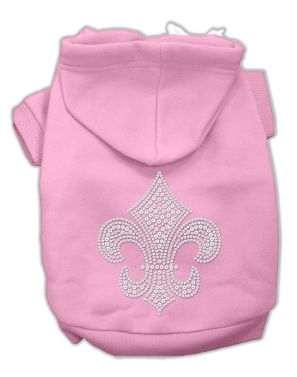 Fleur de lis Hoodies Pink L