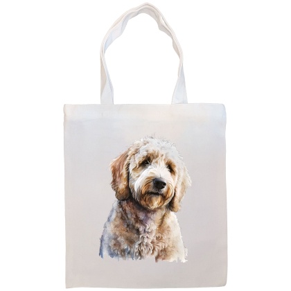 Goldendoodle Canvas Tote Bag Style1