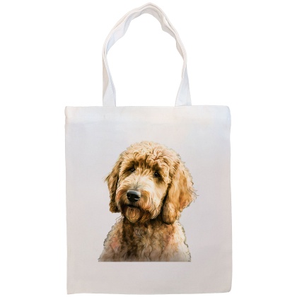 Goldendoodle Canvas Tote Bag Style2