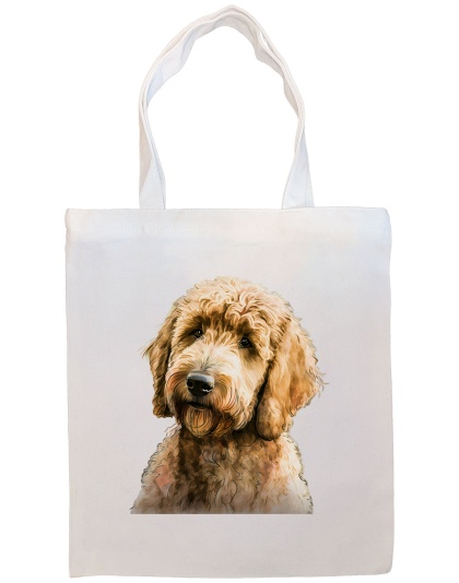 Goldendoodle Canvas Tote Bag Style2