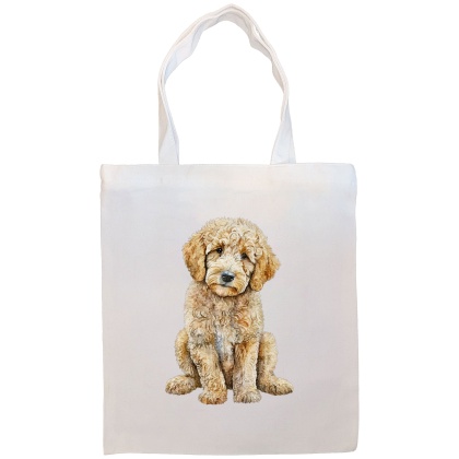 Goldendoodle Canvas Tote Bag Style3