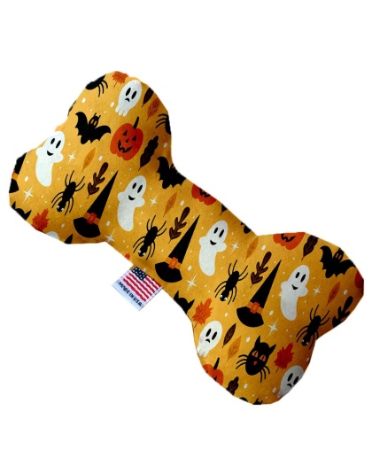 Happy Halloween 10 Inch Bone Dog Toy