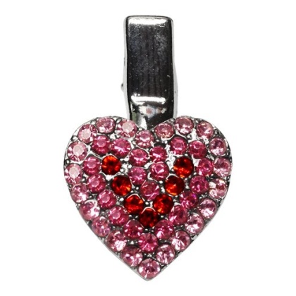 Heart Clip Pink