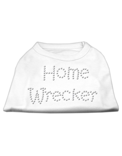 Home Wrecker Rhinestone Shirts White L