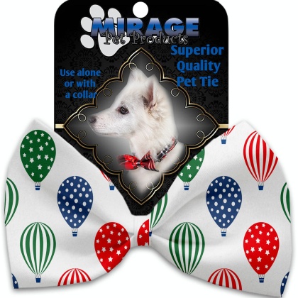 Hot Air Balloons Pet Bow Tie