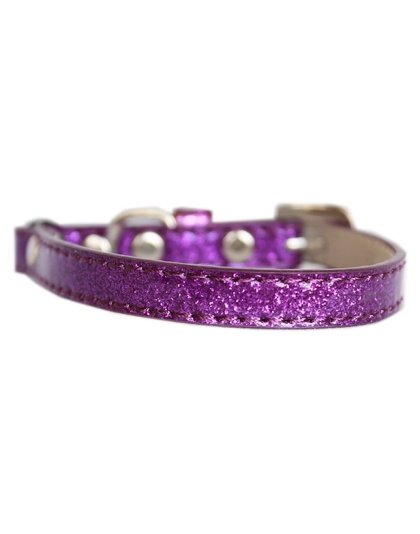 Ice Cream Plain Cat safety collar Purple Size 10