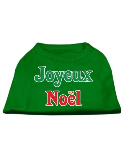 Joyeux Noel Screen Print Shirts Emerald Green Lg