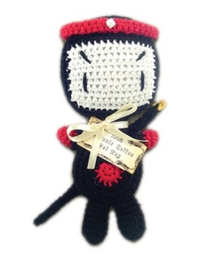 Knit Knacks Miyagi Organic Cotton Small Dog Toy