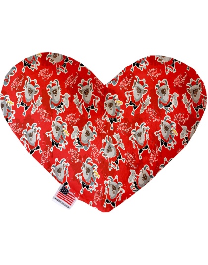 Krampus 6 Inch Heart Dog Toy