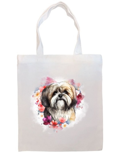 Lhasa Apso Canvas Tote Bag Style3