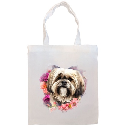 Lhasa Apso Canvas Tote Bag Style4