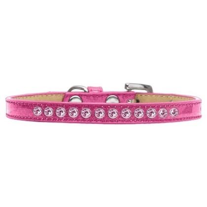 Light Pink Crystal Size 10 Pink Puppy Ice Cream Collar