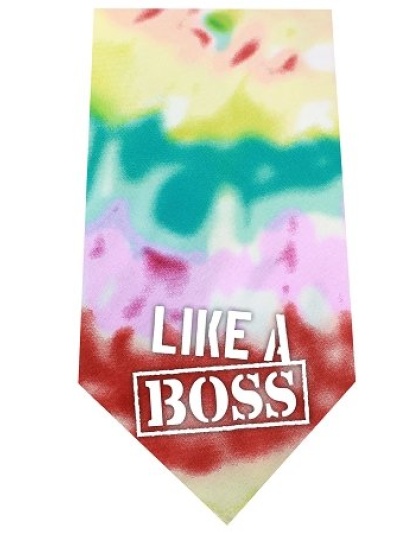 Like a Boss Screen Print Bandana Tie Dye