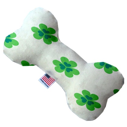 Lucky Charms 10 inch Canvas Bone Dog Toy