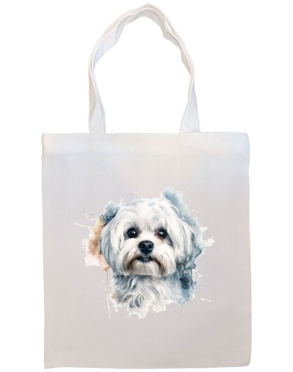 Maltese Canvas Tote Bag Style2