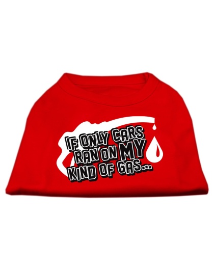 My Kind of Gas Screen Print Shirts  Red L