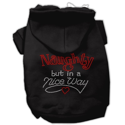 Naughty But Nice Hoodies Black L