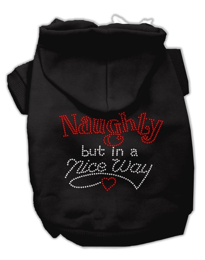 Naughty But Nice Hoodies Black L