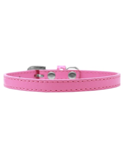 Omaha Plain Puppy Collar Bright Pink Size 10