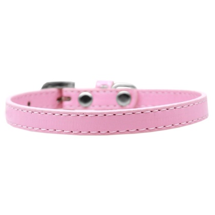 Omaha Plain Puppy Collar Light Pink Size 10