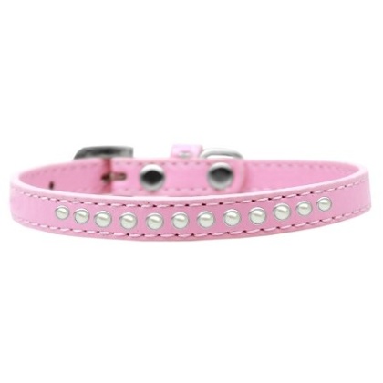 Pearl Size 10 Light Pink Puppy Collar