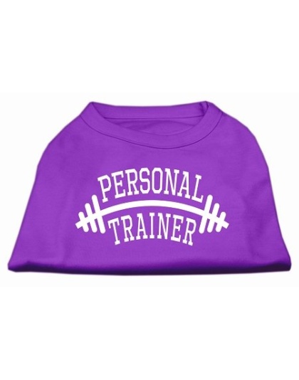 Personal Trainer Screen Print Shirt Purple 4X (22)