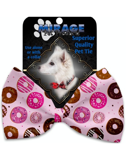 Pink Donuts Pet Bow Tie