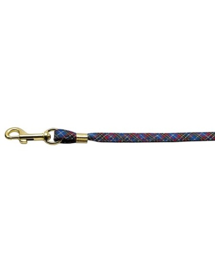 Plaid Leash Blue No Stones