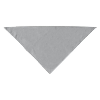 Plain Bandana Grey Large