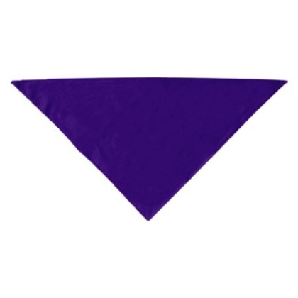 Plain Bandana Purple Large