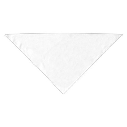 Plain Bandana White Large